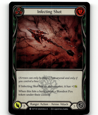 その他 Flesh and Blood Infecting Shot BLUE CF Flesh And Blood Infecting Shot (Blue) FOIL Outsiders Common | eBay
