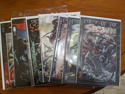 Curse Of The Spawn job lot - Issues #2, 3, 4, 11, 14, 23, 28