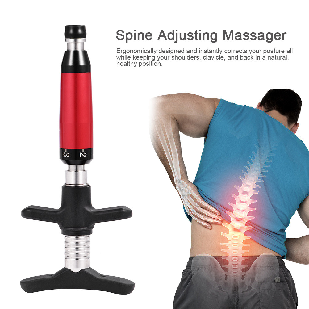 6 Level Chiropractic Adjusting Tool Portable Instrument Spine Back