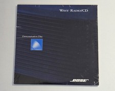 BOSE Wave Radio CD Demonstration Disc PROMO Sealed 1999 Mint NEW