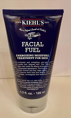 KIEHL'S FACIAL FUEL  Energizing moisture treatment for men 4.2oz/ 125ml SEALED