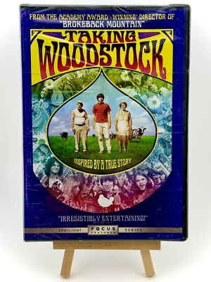 TAKING WOODSTOCK 2009 DVD based on True Story of Elliot Tiber Director Ang Lee