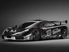 Cars 1994 98 mclaren f 1 Desk Mat Stitched