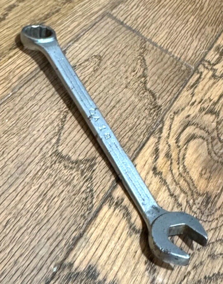 🇺🇸 MAC Tools USA DOUBLE OFFSET 9/16" SAE Combination WRENCH 12-PT 6.5" Long - Image 3 of 4