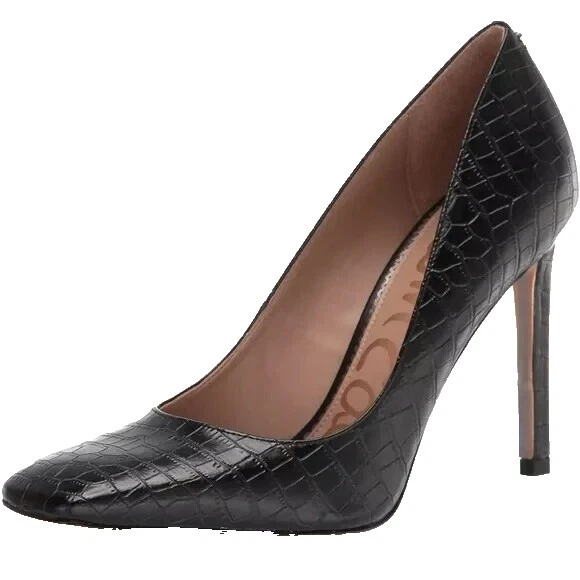 Parte superior de cuero estampado animal Sam Edelman Heels para Mujer