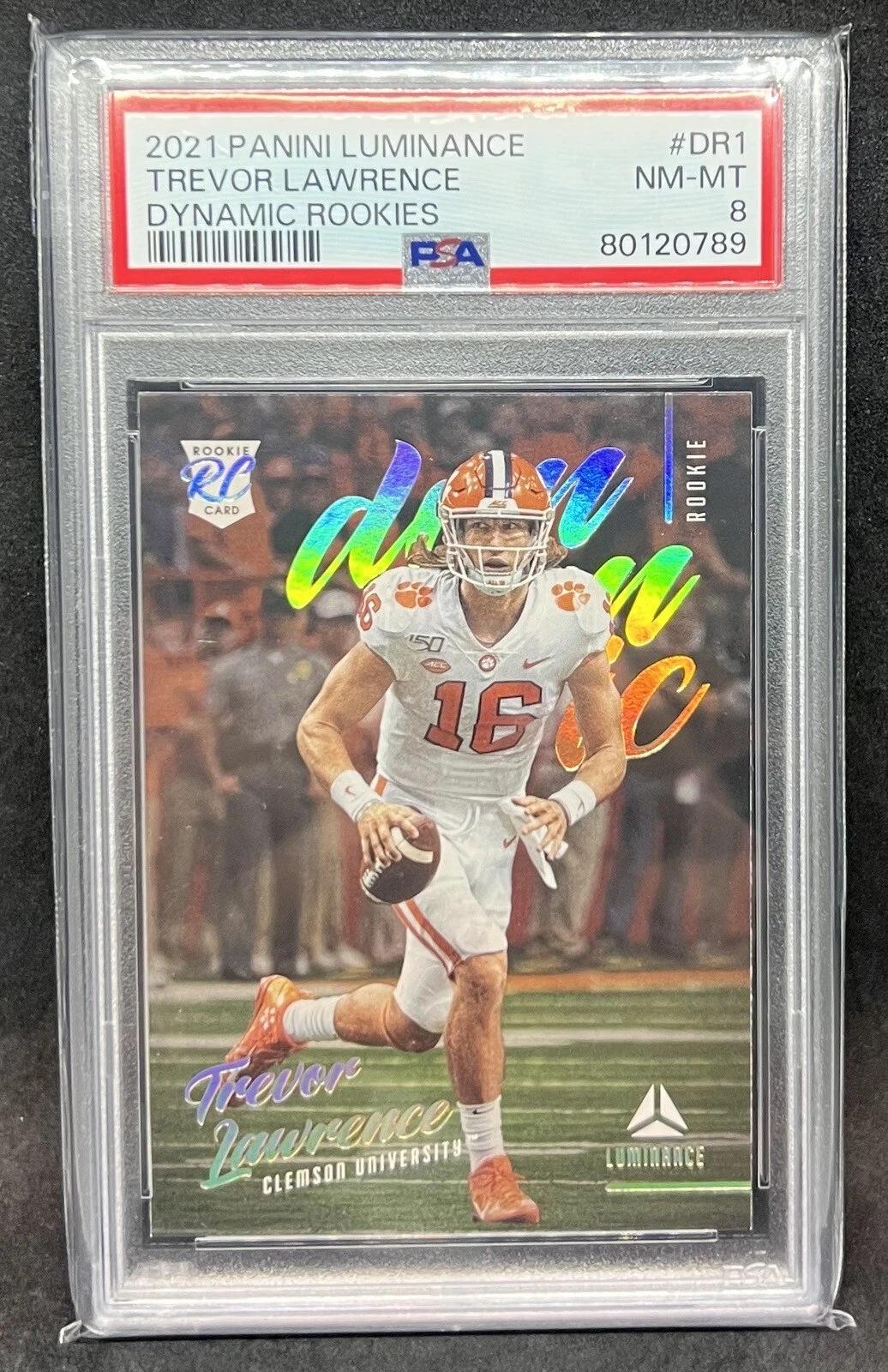 Trevor Lawrence Panini Luminance Dynamic Rookie #DR1 Base