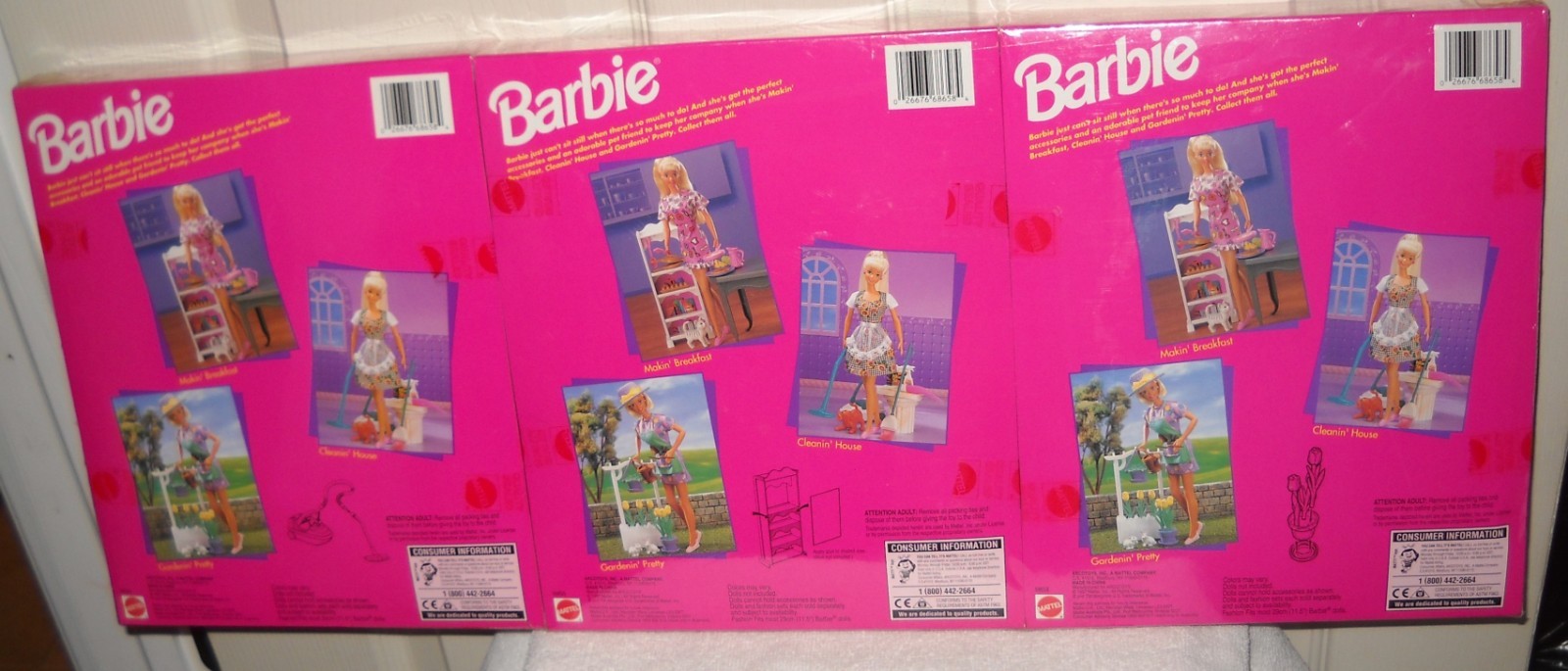 #10016 Mattel Target Value Pack Barbie Dress N Play Clothing & Accessories Sets