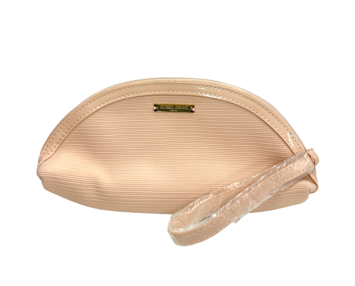 Giorgio Armani Beauty Pink Cosmetic Purse ( W 8