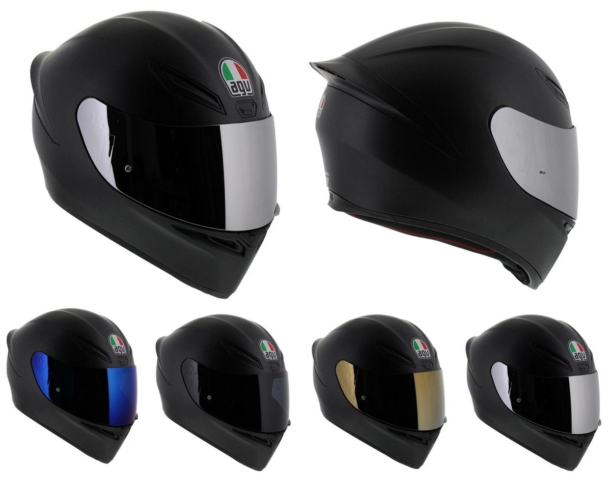 Agv K1 MPLK Tinted Smoke Black Full Face Helmet Visor Size ML Motorcycle