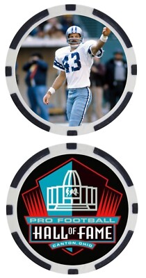CLIFF HARRIS - PRO FOOTBALL HALL OF FAMER - COLLECTIBLE POKER CHIP
