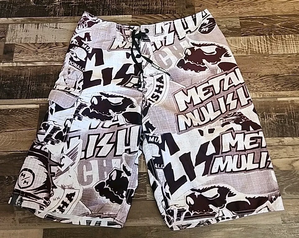 metal mulisha swim trunks