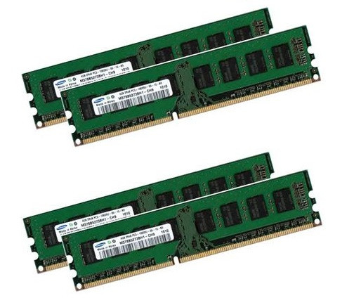 4x 4GB 16GB Fujitsu ESPRIMO E705 (D3091) 1333 Mhz Samsung Speicher