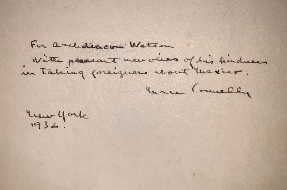 SIGNED & INSCRIBED, 1929, 1st Ed, THE GREEN PASTURES, A FABLE, by MARC CONNELLY - Image 3 of 4