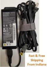 Lenovo 90W 20V 4.5A Laptop Round Tip AC Adapter Charger 42T4426 42T4427