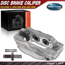 Front Left or Right Side Brake Caliper with Metal Piston for Acura TL 2004-2008