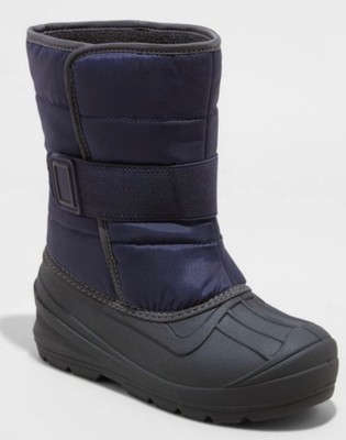 Kids' Asher Winter Boots - Cat & Jack Navy blue