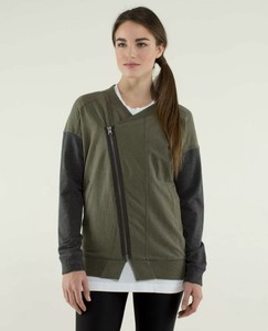 lululemon asymmetrical zip jacket
