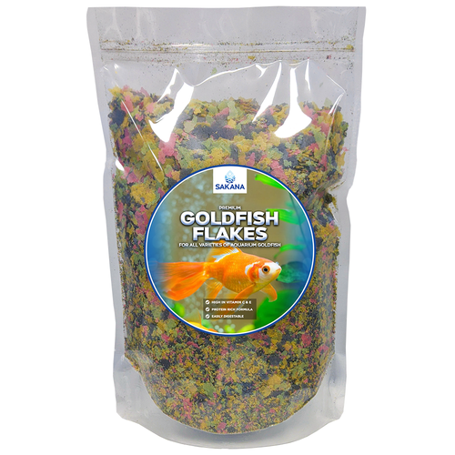 Sakana Goldfish Flakes Fish Food Premium Grade Fresh Coldwater Aquatic Feed Mix - Picture 22 of 49