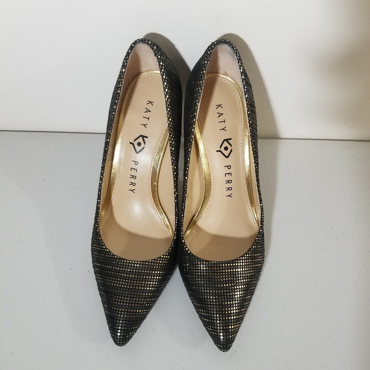 Katy Perry Zapatos De Tacón The Sissy Para Mujer, (Rayas Múltiples Brillantes.), 35 EU
