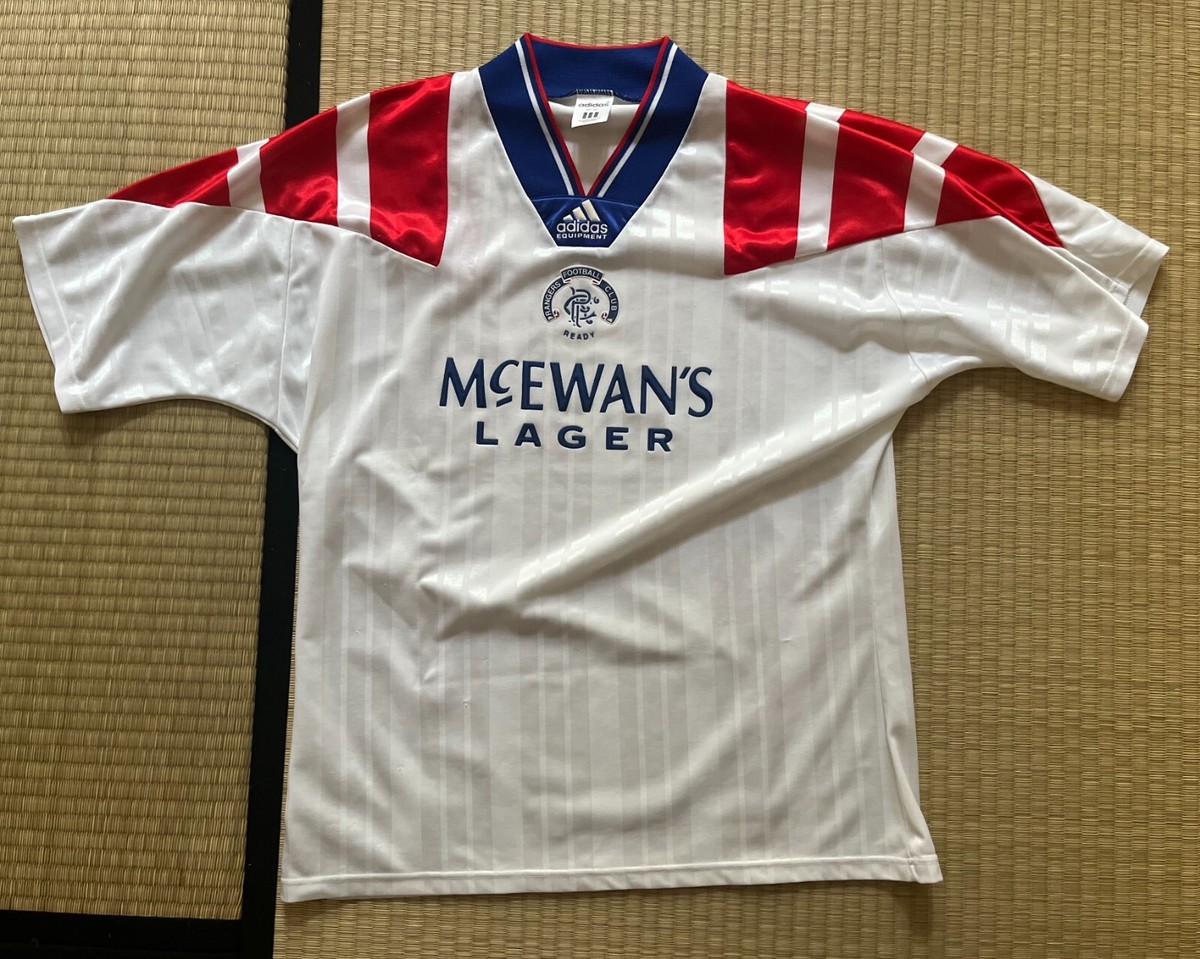 Maglia Originale Glasgow Rangers Adidas McEwan's Lager 1992/1993