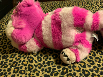 Cheshire Cat Plush Disney Store Exclusive Stuffed Animal Alice In Wonderland