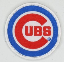Chicago Cubs MLB Baseball Logo Round Embroidered Patch A634
