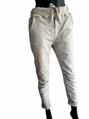  Melly&Co Hose Jogger Jeans Jogpant  Denim viele Farben  Gr.S-XXL