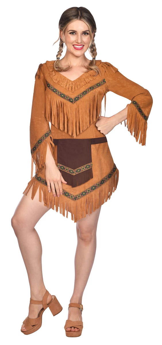 Pocahontas fancy dress adults sale