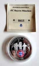 FC Bayern M&uuml;nchen-Medaille - Deutscher Meister 1999 - PP - Z: NEU (2000)