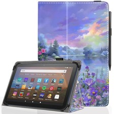 Universal 11 12 Inch Android Tablet Case,Slim Folding Stand Cover for 10.9" 1...