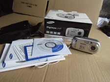Samsung Digital Camera Digimax A40 4MP Tested Working Plus SD Card