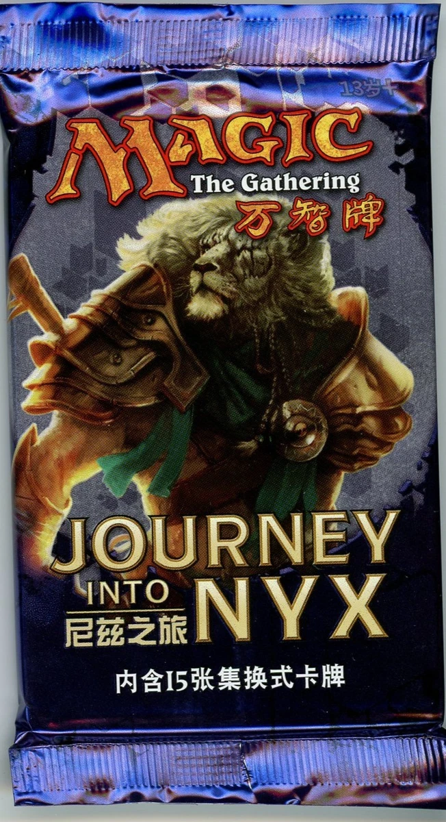 Magic: The Gathering Journey into Nyx Sealed Collectible Card Game Packs  for sale | eBay