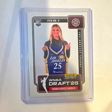 Panini Instant 2025-26 WNBA Draft Night Sarah Ashlee Barker Sparks DN-8 /1165 RC