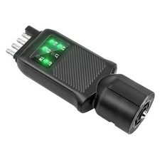 3-in-1 Trailer Plug Tester 4/5 Pin Flat 7 Pin Trailer Light Tester with
