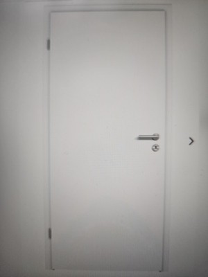 7× PRÜM CPL weißlack 9016 TÜREN Neu mit dreiteiligen Bändern.