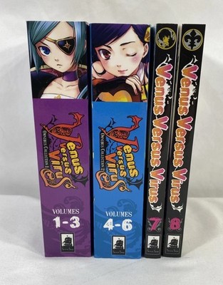 Venus Versus Virus (Vol. 1-8, Omnibus 1 & 2 + Vol. 7&8) English Manga Complete