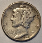 #2 1944 P Nicer Low Mintage Mercury Dime