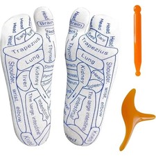 Reflexology Massage Socks with Tools Set Acupressure Foot Pain Relief Trigger