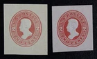 CKStamps: US Cut Square Stamps Collection Scott#U147 Unused H NG #U148 NH NG