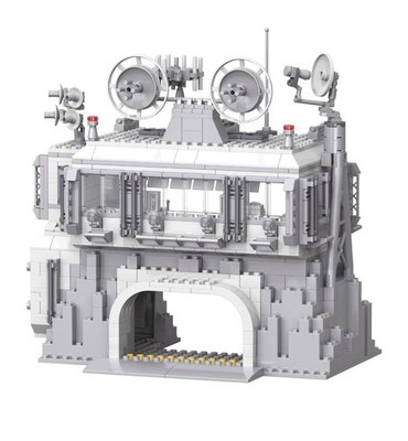 ToyLino Toy building block moon base space space travel Design by Brixies