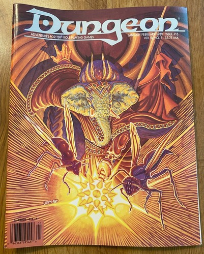 Collection of 16 Dungeon Magazines (7-16, 21, 25, 34-36, 49) TSR AD&D - Picture 10 of 17