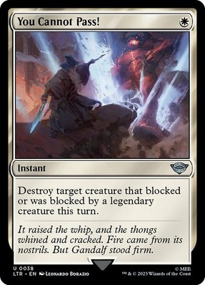 [MTG] You Cannot Pass! (0038) (LTR) LP-HP