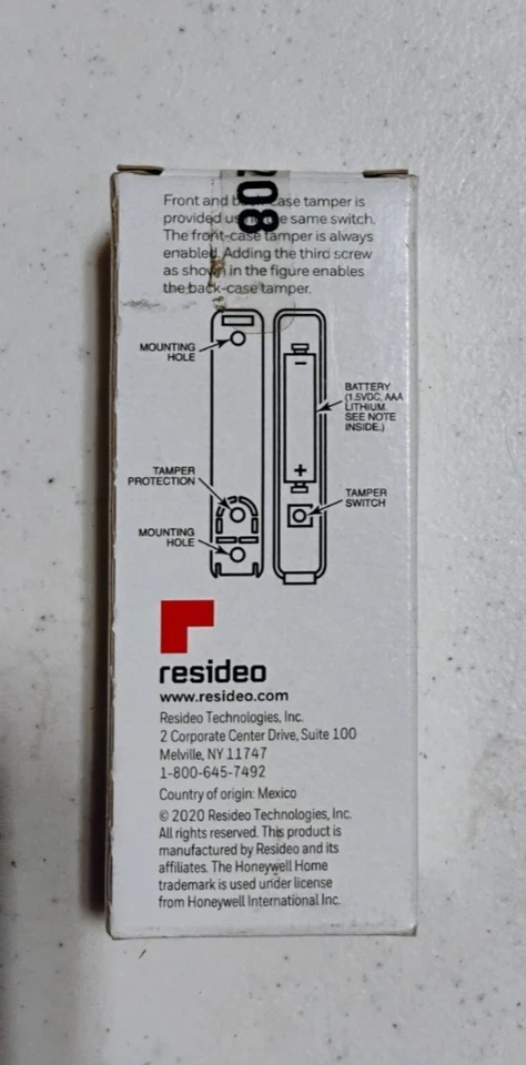Honeywell 5820L Slim Line Transmitter White - Image 4 of 4