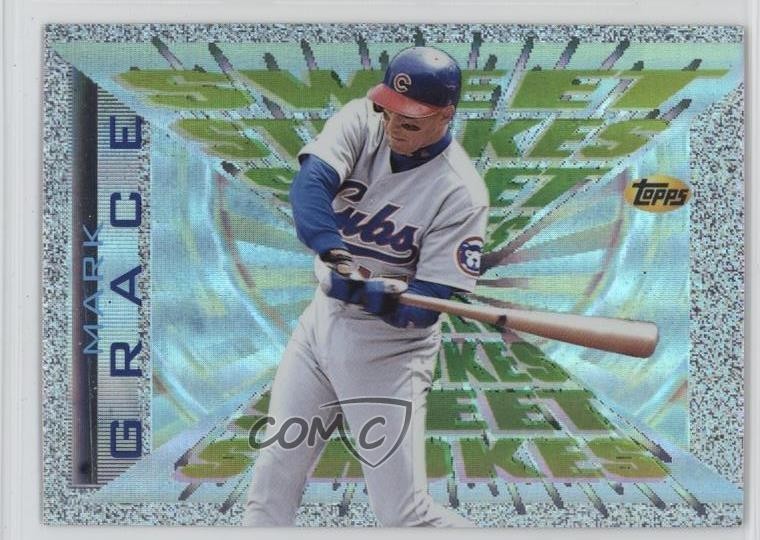 1997 Topps Sweet Strokes Mark Grace #SS5 1rv3