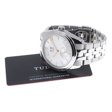 TUDOR Glamour 57100 Double date Silver Dial Automatic Men's Watch_849684 2