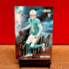 2025 Absolute Football QUINN EWERS #13 RC Rookie BY STORM Insert - Dolphins