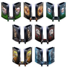 OFFICIAL TOM WOOD MONSTERS  HORRORS VINYL SKIN FOR PS5 DISC CONSOLE  DUALSENSE