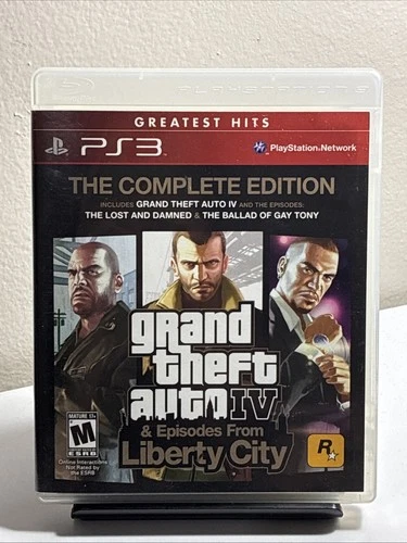 Grand Theft Auto IV - The Complete Edition - Sony PlayStation 3 CIB With MAP