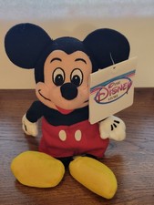 Disney Store Mini Bean Bag Mickey Plush Vintage