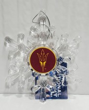 Arizona State Sun Devils Snowflake Ornament - NCAA